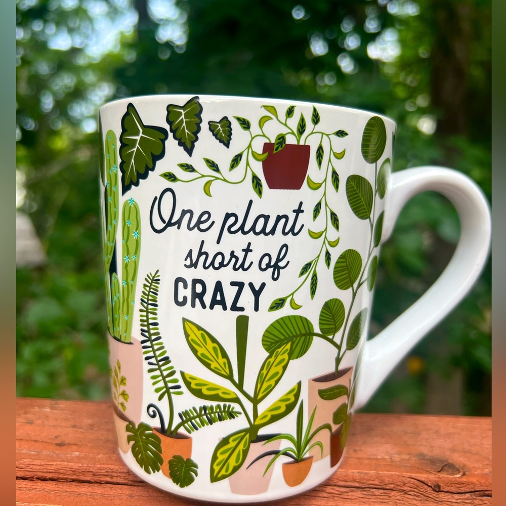 NEW Crazy Plant Coffee Mug for Plant Lovers